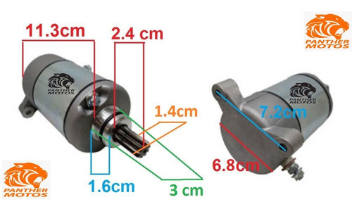 Burro Motor Arranque Cuatriciclos Polaris Varios 1