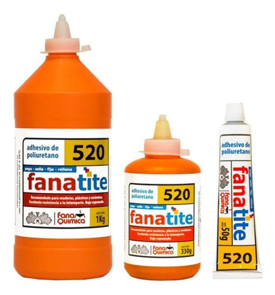 Adhesivo Poliuretano Fanatite 520 330g. (4 Funciones En 1) 0