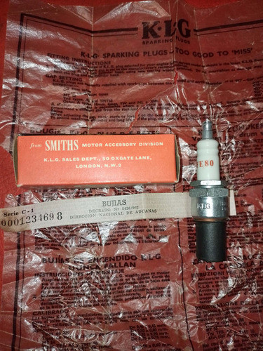 Bujía Matchless G80  Moto Antigua  KLG England 1