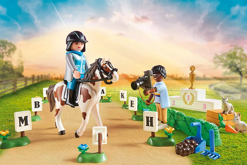 Set Playmobil Torneo De Equitación Universo Binario 1
