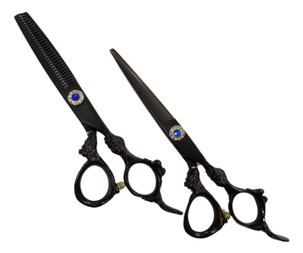 Tijeras Profesionales Corte Y Pulir  6  Barberia Peluqueria 1