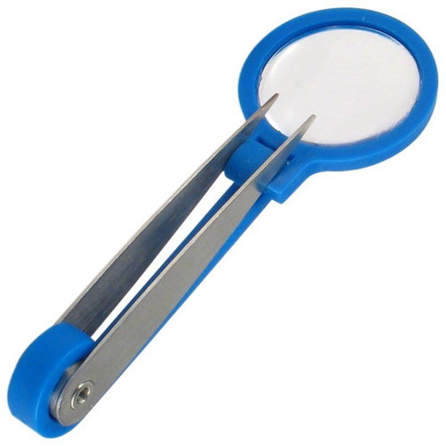 Pinza De Depilar Con Lupa Para Pelos Encarnados J1154 0