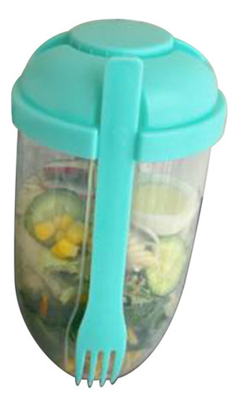 Canecas De Salada, Garfo, Vegetais, Café Da Manhã, Xícara De 0