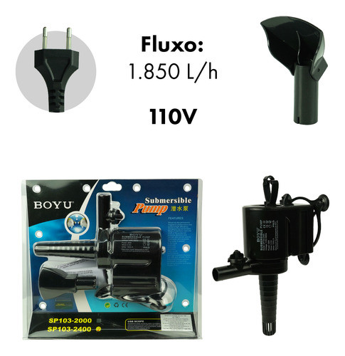 Bomba Sub Boyu Sp-  103 2400 1850l/h 110v 1