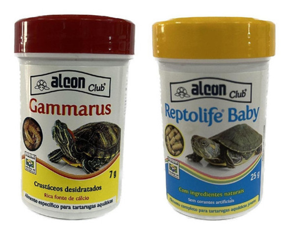 Reptofile Baby 25g + Gammarus 7g Alimentos Alcon 0