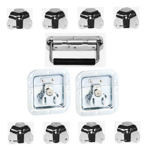 Combo De Herraje Para Rack Anvil Cases  Garmath 0