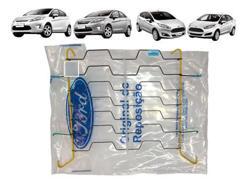 Plataforma Almofada Encosto Banco Diant New Fiesta 2010-2019 0