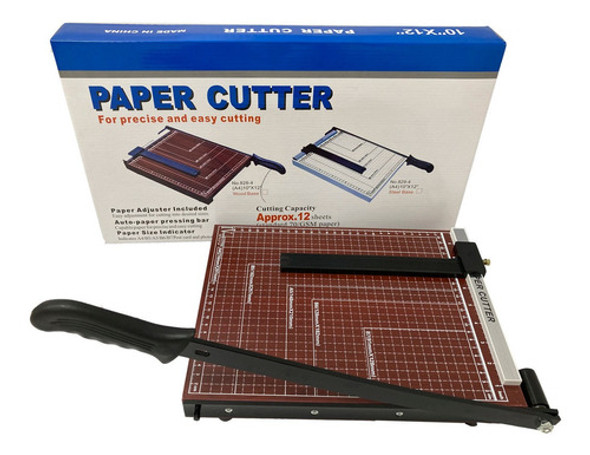 Guillotina De Madera Corta Papel A4 A5 B5 B6 B7 Con Guía 1