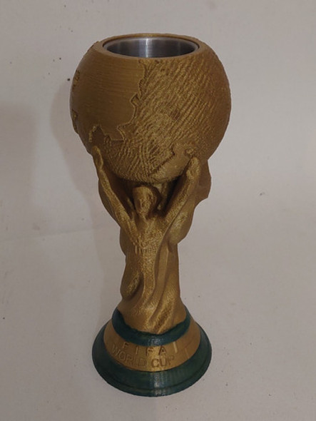 Mate Copa Del Mundo Excelente Interior Acero Inoxidable 0