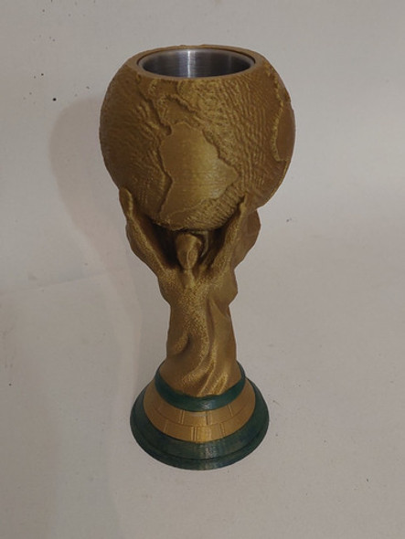 Mate Copa Del Mundo Excelente Interior Acero Inoxidable 1