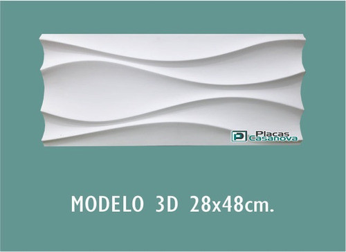 Placas Antihumedad Modelo 3d 1