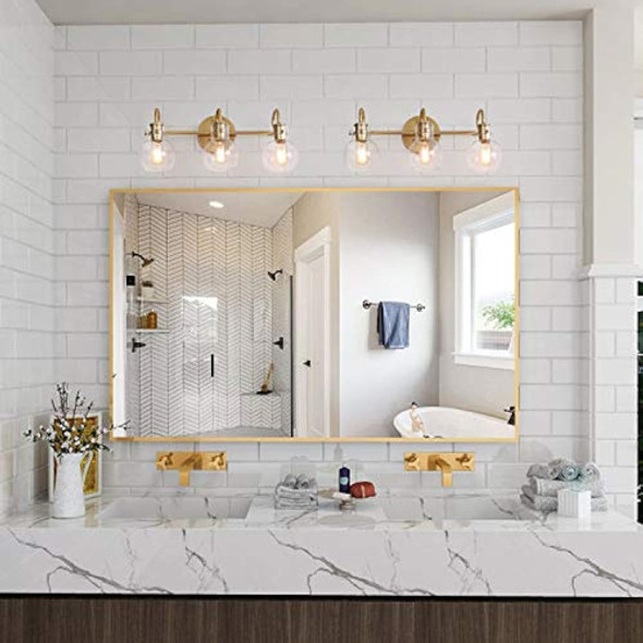 Artefactos De Iluminación Para Tocador De Baño De Oro Ksana 1