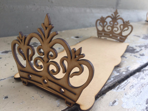 Bandeja Calada Candybar Corona 30x10 Fibrofacil Mdf 0