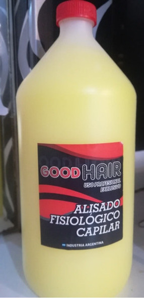 Alisado Good Hair Litro Amarillo 1 Alisado Good Hair Litro Amarillo 1