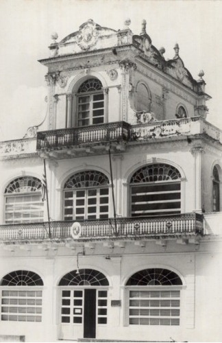 Palacio Felipe Lacueva Santa Lucía Año 1960 - Lámina 45x30cm 1