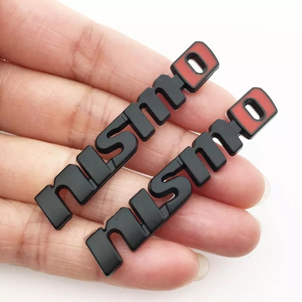 Par Emblemas Insignias Nismo Nissan Para Laterales 0