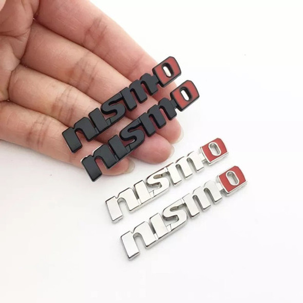 Par Emblemas Insignias Nismo Nissan Para Laterales 0