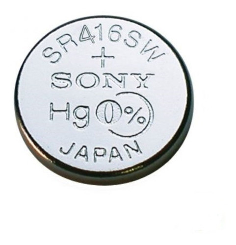 Pilas Sony Sr416sw 337oxido De Plata Blister X1u Orig Japon 0