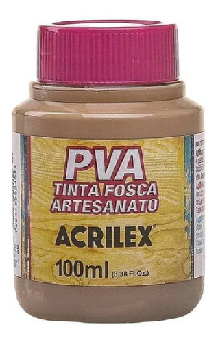 Latex 100ml 585 Capuchino Acrilex - Mosca 0