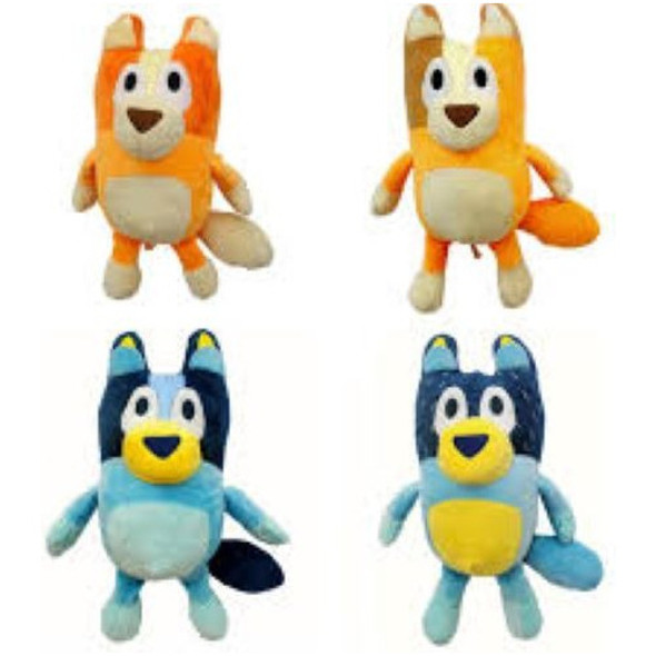 Peluche Bluey Y Bingo X4 Familia Completa Con Envío Gratis 0