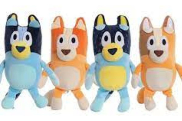 Peluche Bluey Y Bingo X4 Familia Completa Con Envío Gratis 1
