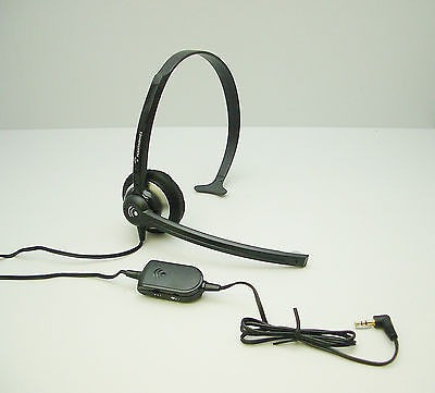 Auricular Monoaural 2.5mm Para Polycom 320 330 Linksys Spa52 1