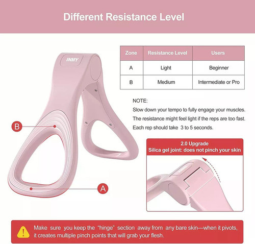 Treinador Quadril E Coxa Master Treinador Assoalho Pélvico 1