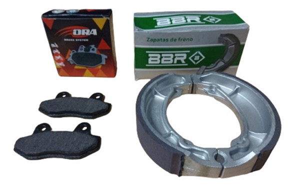 Kit  Frenos Mondial Hd 250 Calidad Orig - Bmd Motos 0