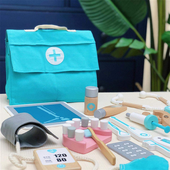 Kit De Doctor Y Dentista En Madera Para Niñas Y Niños 1