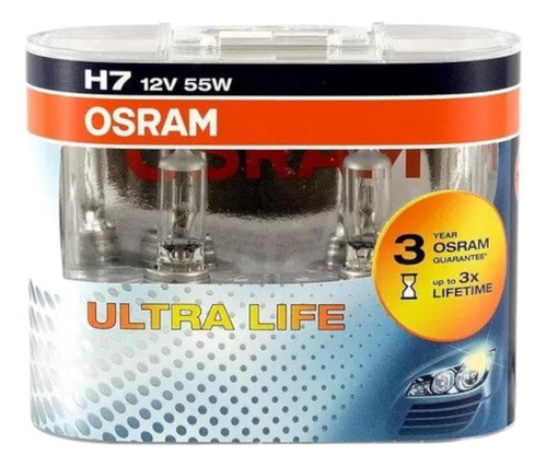 Lampara Osram Ultra Life H7 55 Duo Pack 64210ultdp Origen Al 0