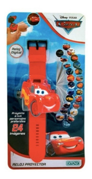 Reloj Proyector Cars Niños Ditoys 2503 0 Reloj Proyector Cars Niños Ditoys 2503 0
