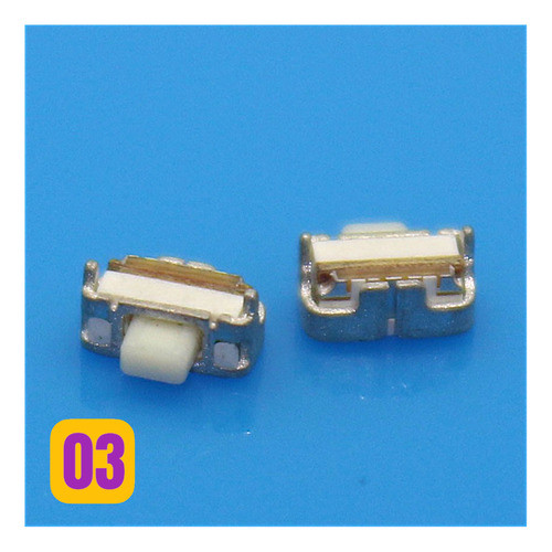 Lote X5 Boton Swich 4mm Compatible Samsung J1 J2 J3 J5 J7 S4 1