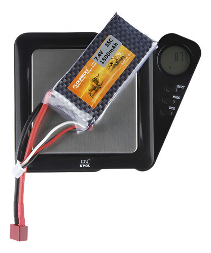 2s 7.4v 35c Decanos De Li-po Rc Batería Enchufe Para Rc Heli 0