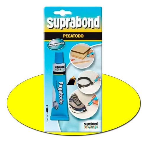 Adhesivo Suprabond Pegatodo Contacto Transparente 30 Ml 0