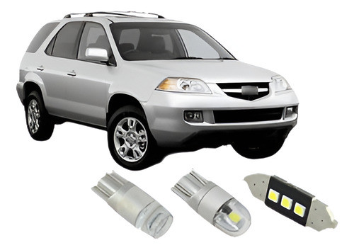 Kit De Interior Led Luces Paquete Blanco De 16pcs Para 2001- 0