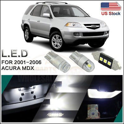Kit De Interior Led Luces Paquete Blanco De 16pcs Para 2001- 1