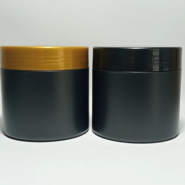 Pote Pad 500grs Negro C/ Tapa Dorada O Negra  ( X 2 ) 0 Pote Pad 500grs Negro C/ Tapa Dorada O Negra  ( X 2 ) 0