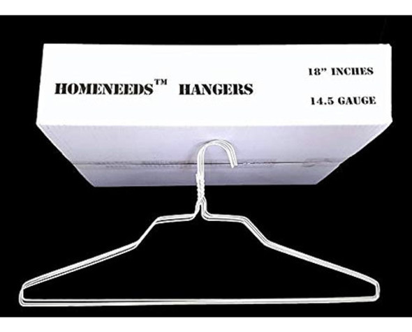100 Perchas De Alambre Blancas Perchas Para Ropa Blancas Est 1