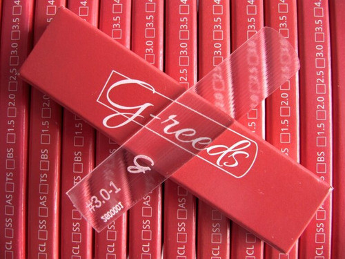 Caña Sintetica G-reeds Bs M3 N°3 Para Saxo Baritono N°3 M3 0