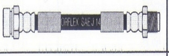 Flexible Freno Mercedes Benz L608 Del. Por Santa Cruz Frenos 0