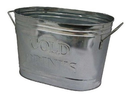 Twine Country Home Cold Drinks Bañera De Metal Galvanizado 0