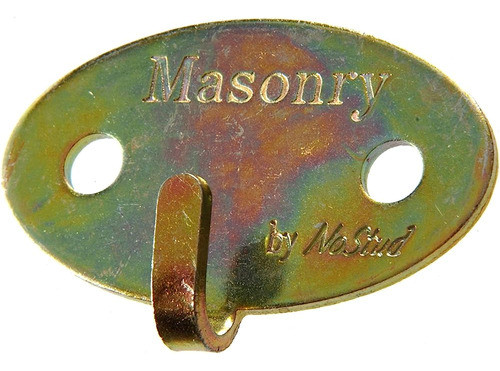 Hillman 121051 Masonry No Stud 300lbs Picture Hanger 1 Set, 0