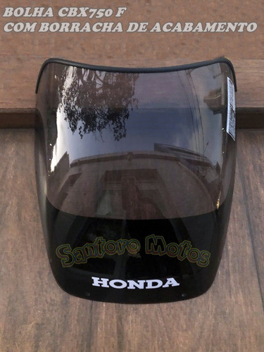 Bolha Pára-brisa Cbx750 F Com Borracha De Acabamento 1