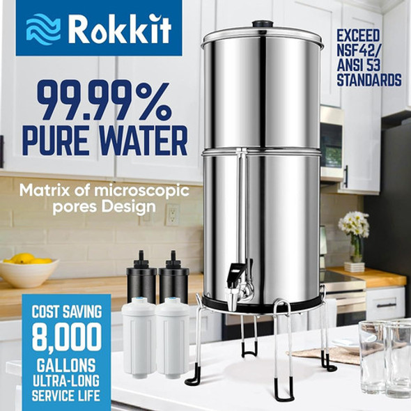 Sistema De Filtro De Agua Alimentado Por Gravedad Ultrafiltr 1