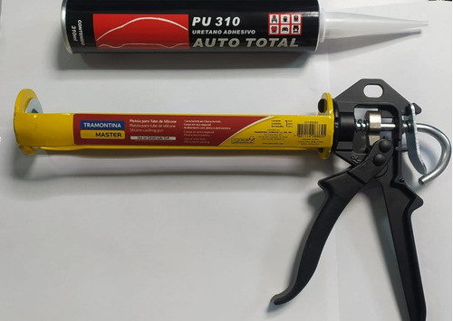 Kit Pistola De Silicona /uretano + Tubo Uretano 300ml 1