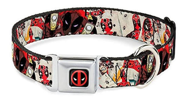 Collar De Perro Con Hebilla De Cinturón De Seguridad Con Heb 0