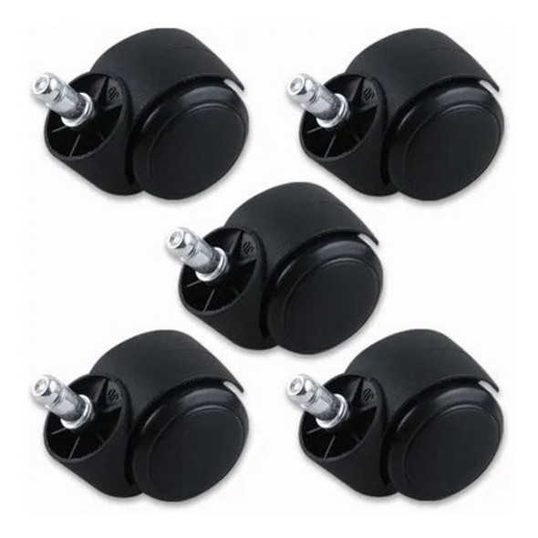 Rueda Para Silla Escritorio Pc X5 0