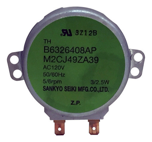 Motor Prato Microondas Panasonic Nn-654bh M2cj49za39 110v 0