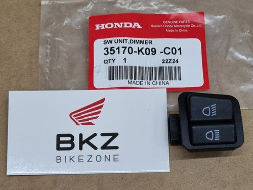 Boton Tecla Luces Luz Original Honda New Wave Afs 110 Bkz 1