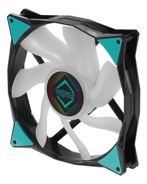 Ventiladores Pc Doble Rodamiento Bolas Rgb 140mm.negros. X2. 1